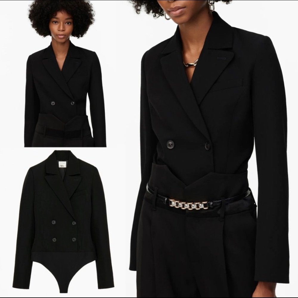 ZARA LIMITED EDITION BLAZER BODYSUIT